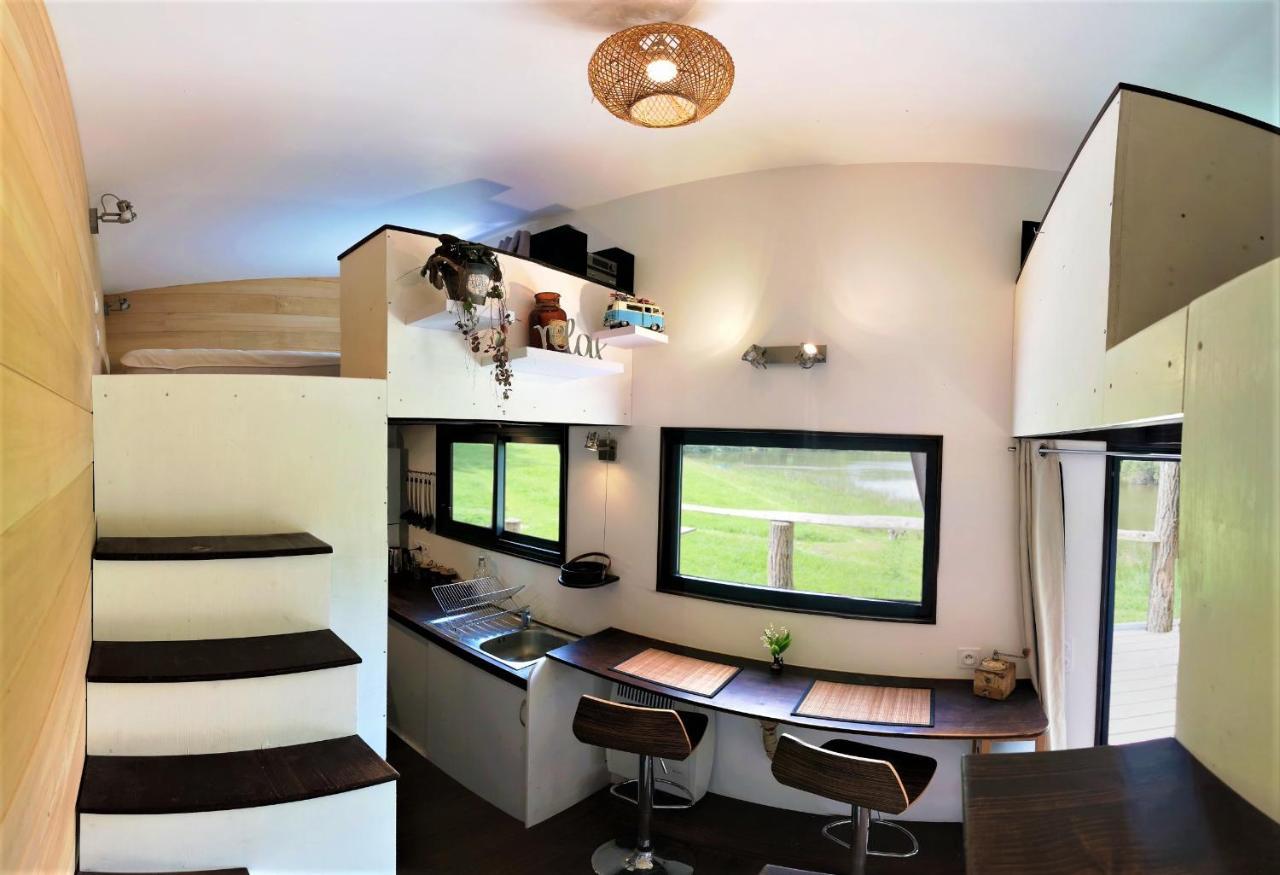 Ferienwohnung La Tiny House Terra Nostra Saint-Bazile Exterior foto